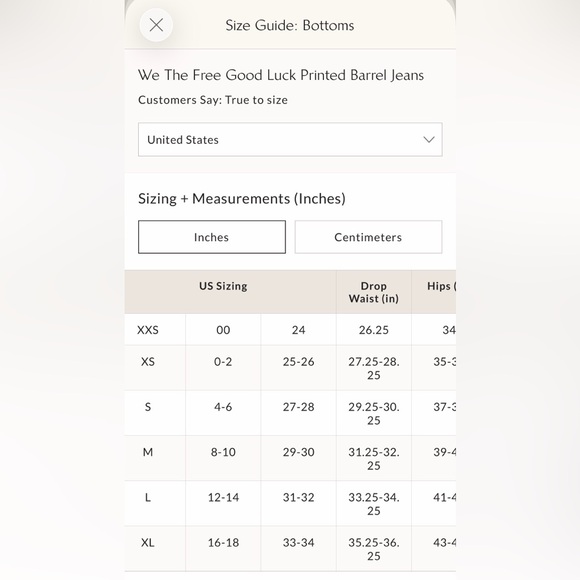 We The Free Western Graphic Barrel Jeans in Tan and Brown Women’s - Picture 11 of 11